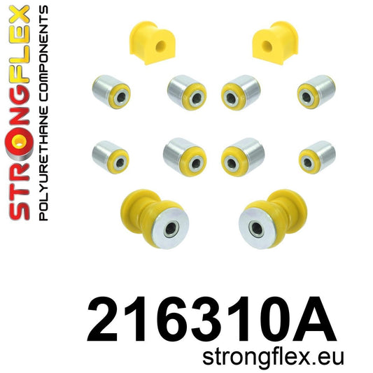 216310A Rear suspension bush kit SPORT Sport (Yellow) Lexus LS III (00-06) XF30