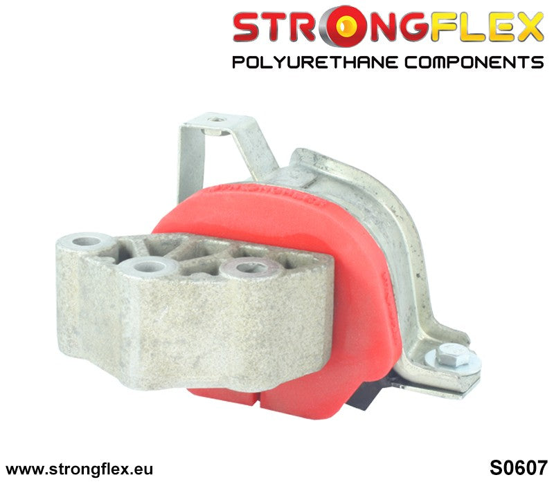 062002B Engine mount insert – upper Standard (Red) Fiat Panda II (03-12)