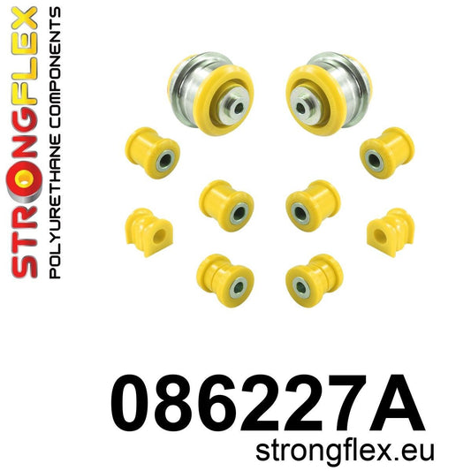 086227A Rear suspension bush kit SPORT Sport (Yellow) Honda Legend III (95-04)