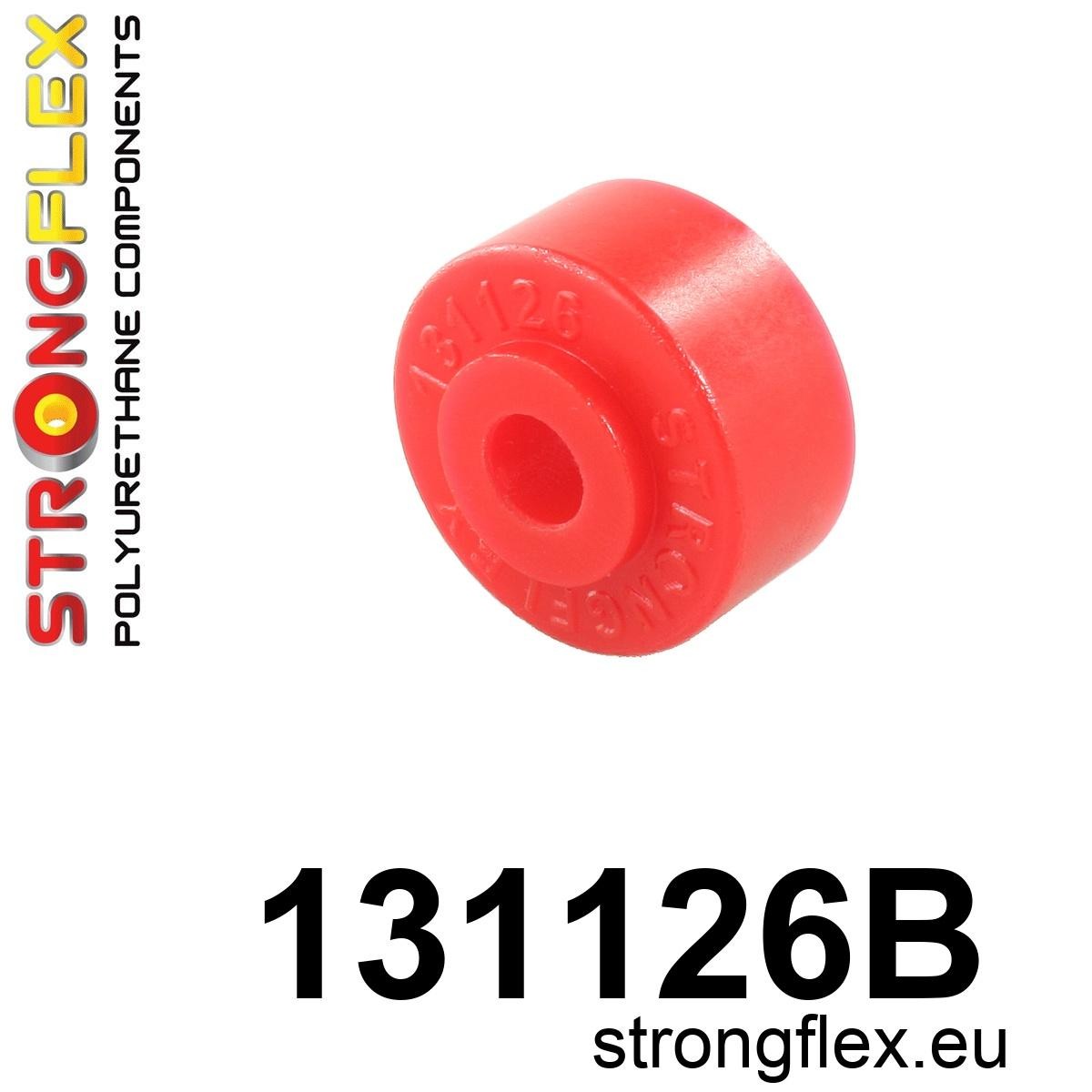131126B Front eye bolt mounting bush Standard (Red) BMW Seria 3 I (75-82) E21
