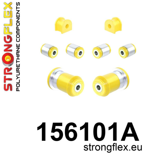 156101A Full suspension bush kit SPORT Sport (Yellow) Renault Twingo I (93-07)
