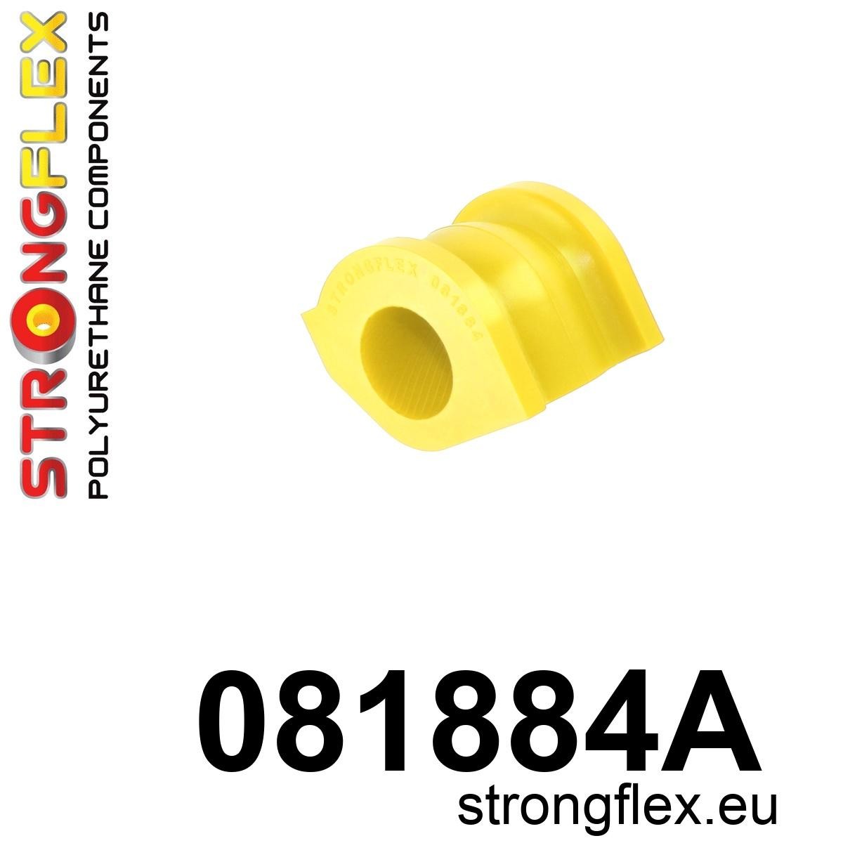 081884A Front anti roll bar bush SPORT Sport (Yellow) Honda Civic VIII (06-12)