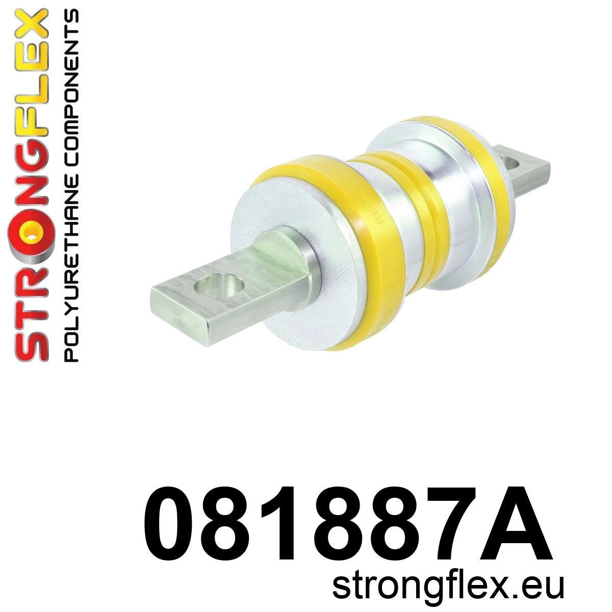 081887A Rear lower arm front bush SPORT Sport (Yellow) Honda Civic VIII (06-12)