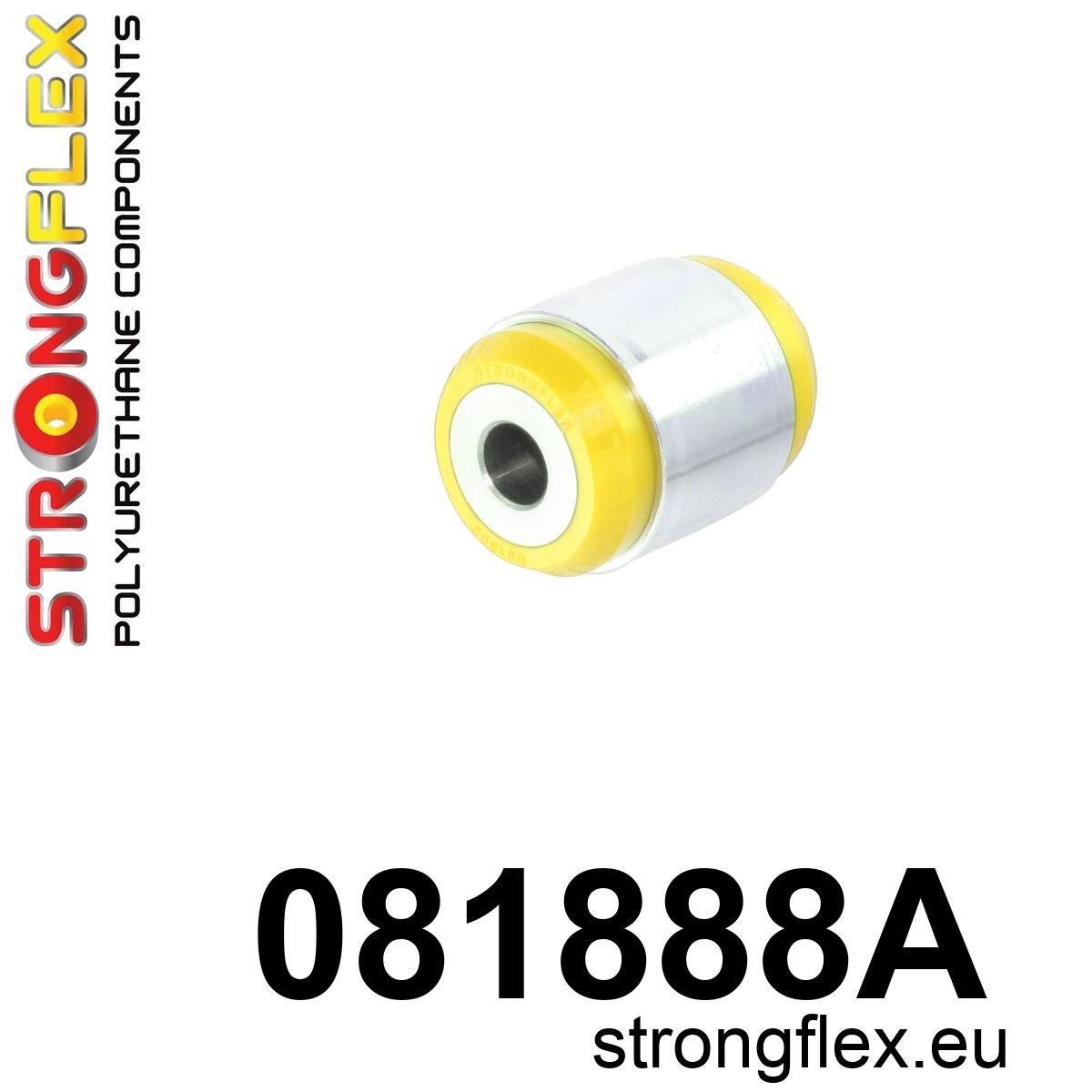 081888A Rear lower trailing arm - rear bush SPORT Sport (Yellow) Honda Civic VIII (06-12)