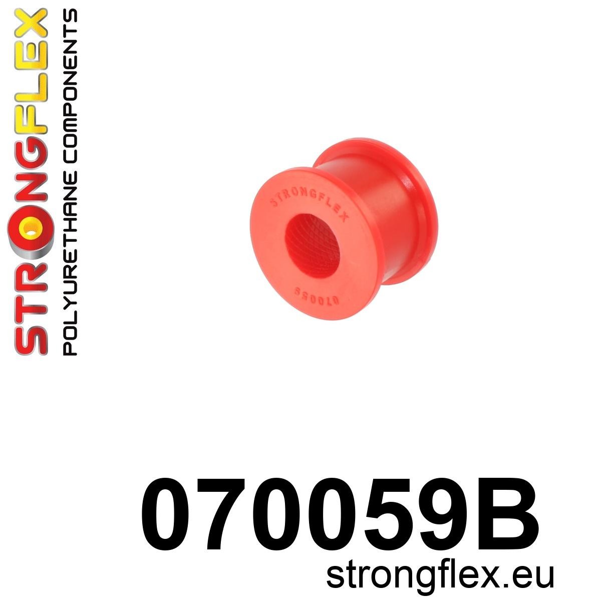 070059B Rear anti roll bar link bush Standard (Red) Ford Mustang V (04-14)