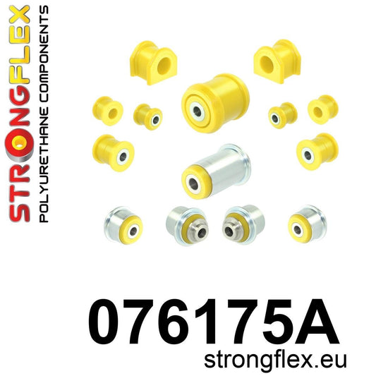 076175A Rear suspension bush kit SPORT Sport (Yellow) Ford Mustang V (04-14)