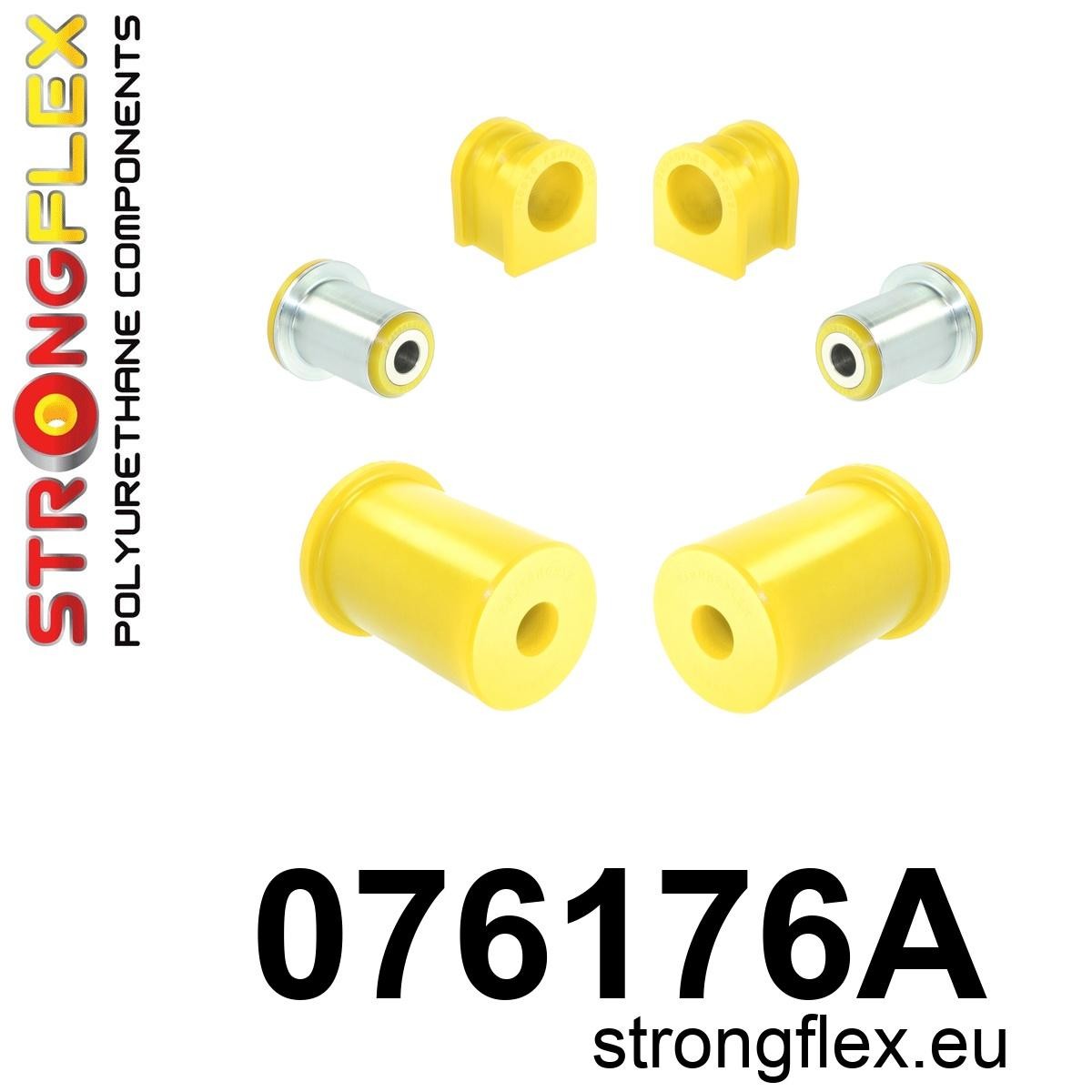 076176A Front suspension bush kit SPORT Sport (Yellow) Ford Mustang V (04-14)