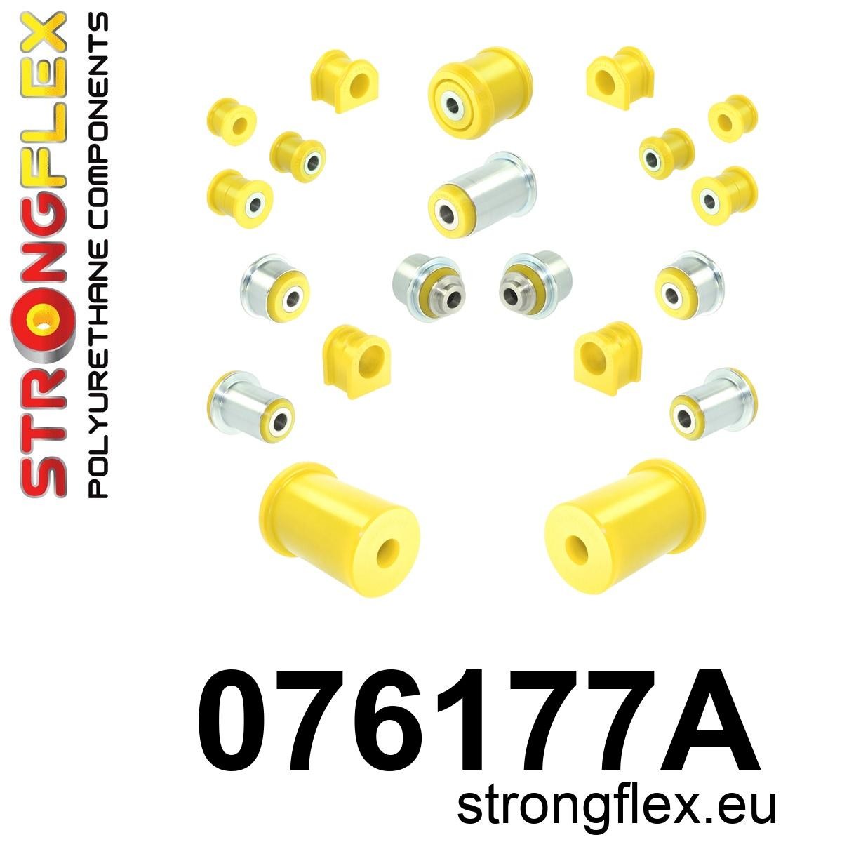 076177A Full suspension bush kit SPORT Sport (Yellow) Ford Mustang V (04-14)