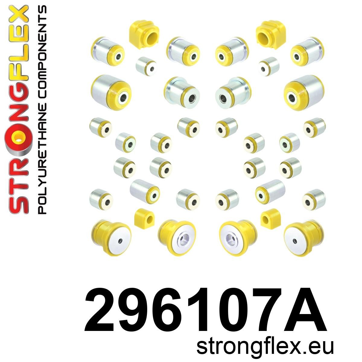 296107A Full suspension polyurethane bush kit AWD SPORT Sport (Yellow) Dodge Magnum (04-08) AWD