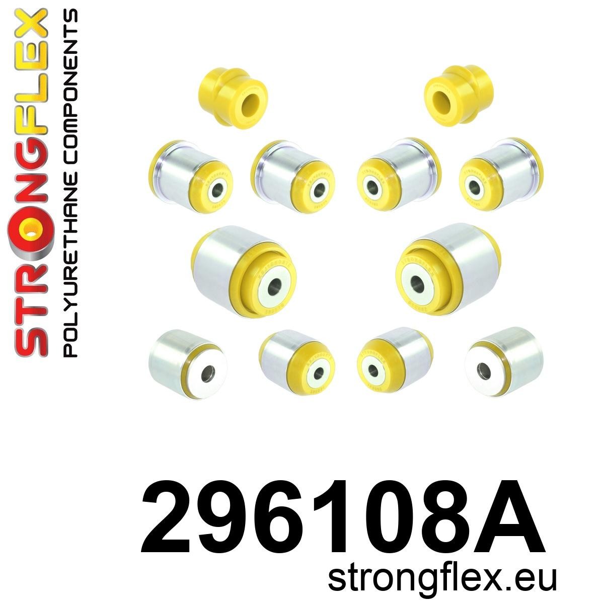 296108A Front suspension bush kit RWD SPORT Sport (Yellow) Dodge Challenger III (08-23)