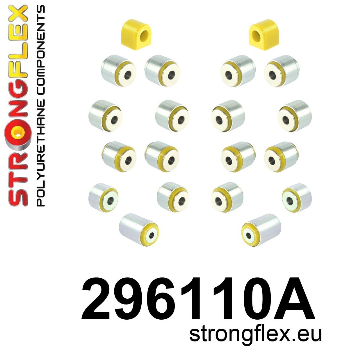 296110A Rear suspension bush kit SPORT Sport (Yellow) Dodge Challenger III (08-23)
