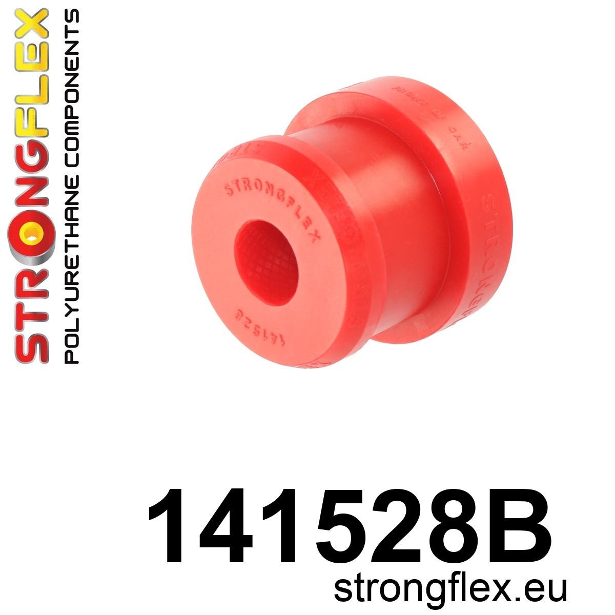 141528B Front wishbone rear bush 51mm Standard (Red) Citroën C5 III (08-17)