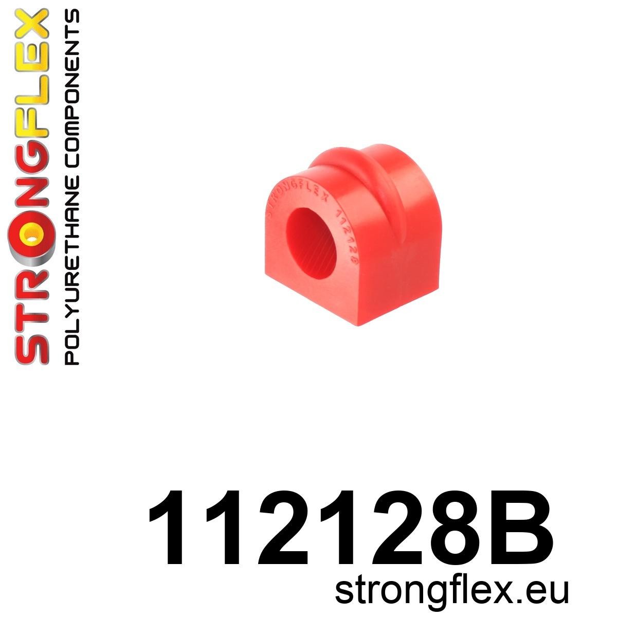 112128B Rear anti roll bar bush Standard (Red) Mercedes SLK R171 (04-11)