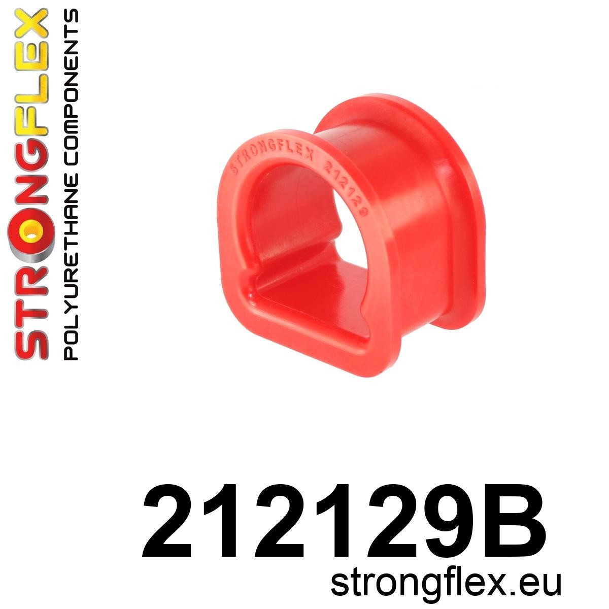 212129B Steering Rack Clamp Bush Standard (Red) Toyota Carina III (81-88) A60