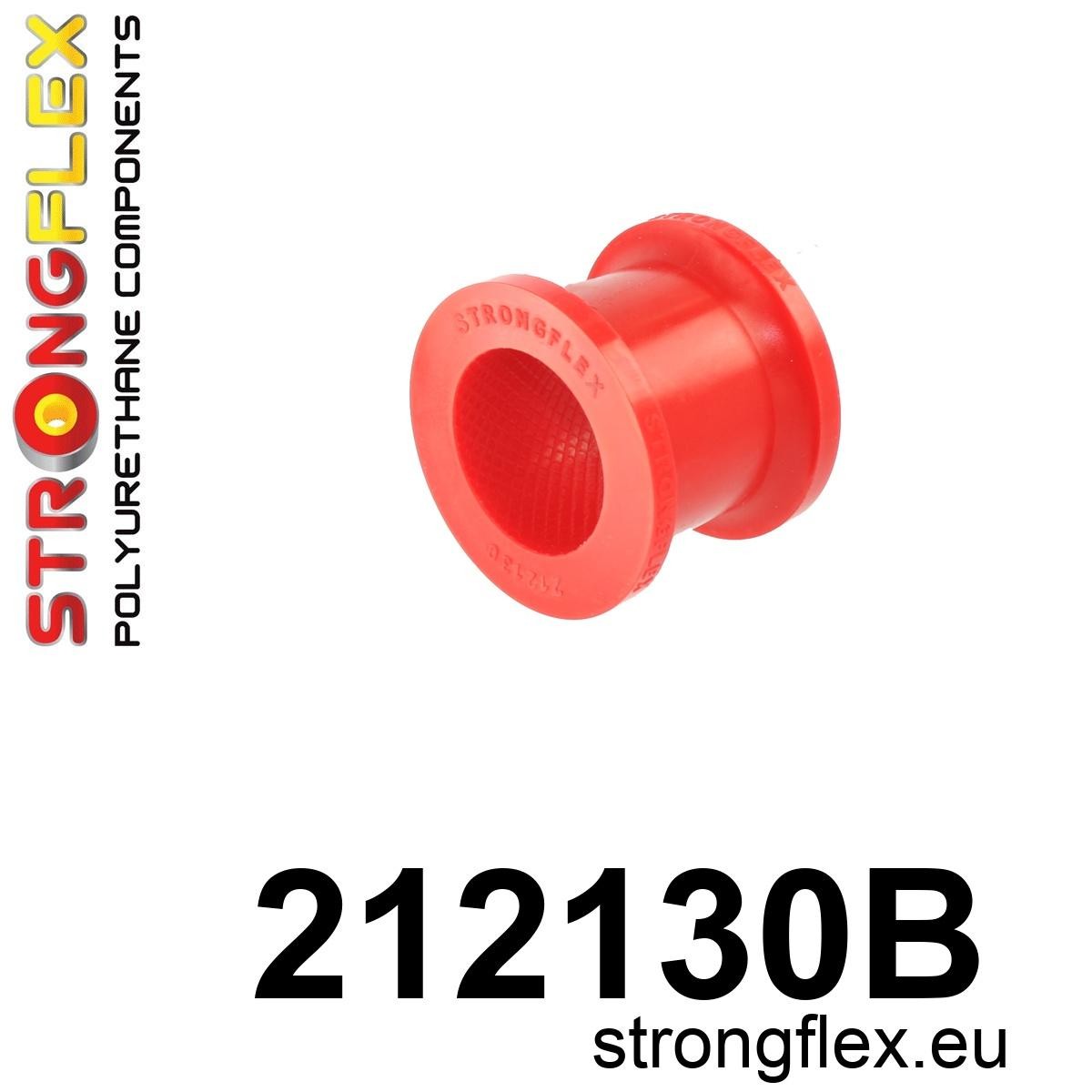 212130B Steering Rack Clamp Bush Standard (Red) Toyota Carina III (81-88) A60