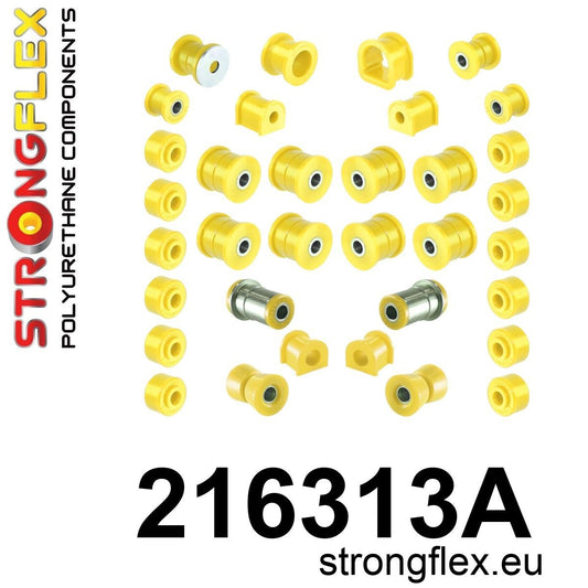 216313A Full suspension bush kit SPORT Sport (Yellow) Toyota Carina III (81-88) A60