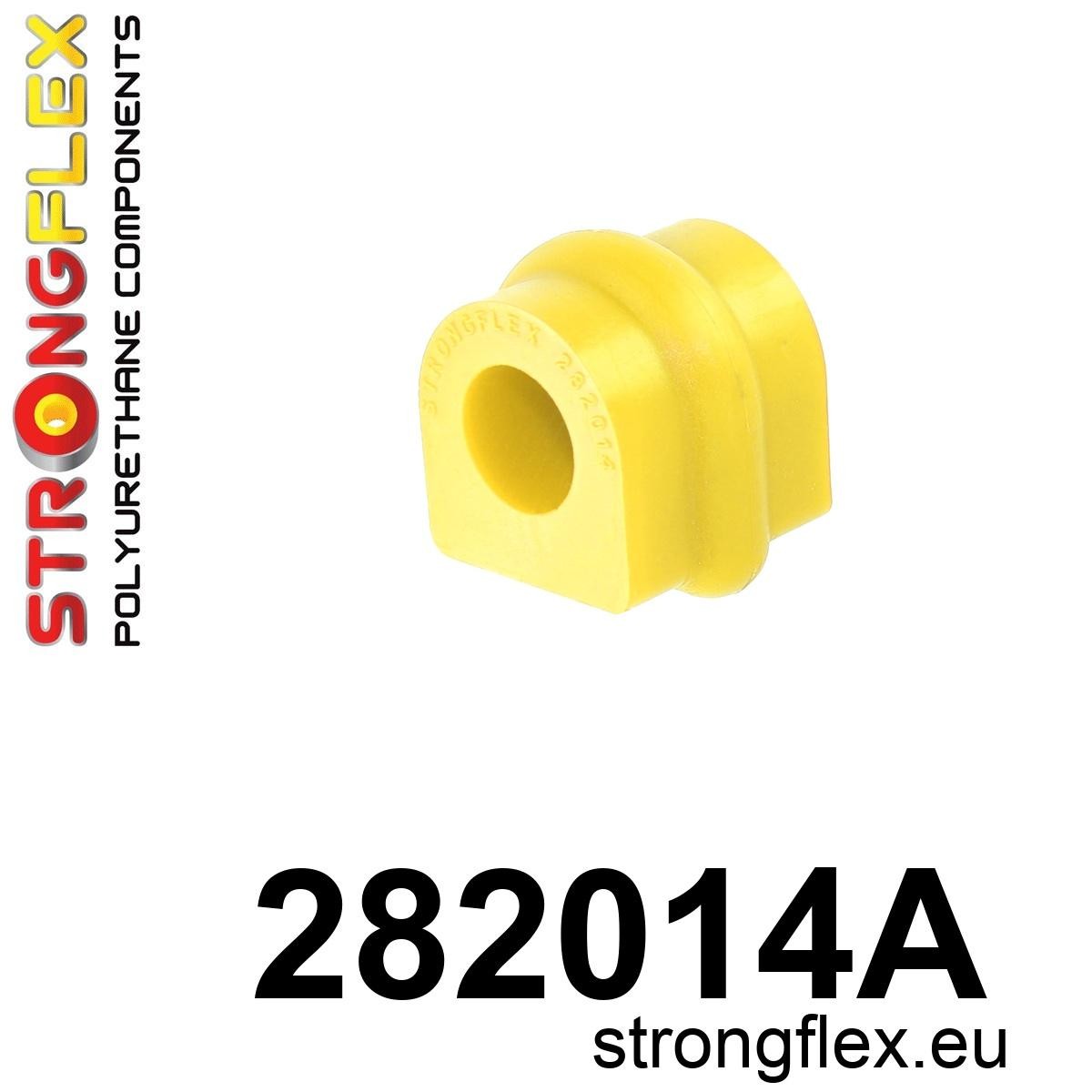 282014A Rear anti roll bar bush SPORT Sport (Yellow) Renault Kadjar (15-23) FWD (multilink)