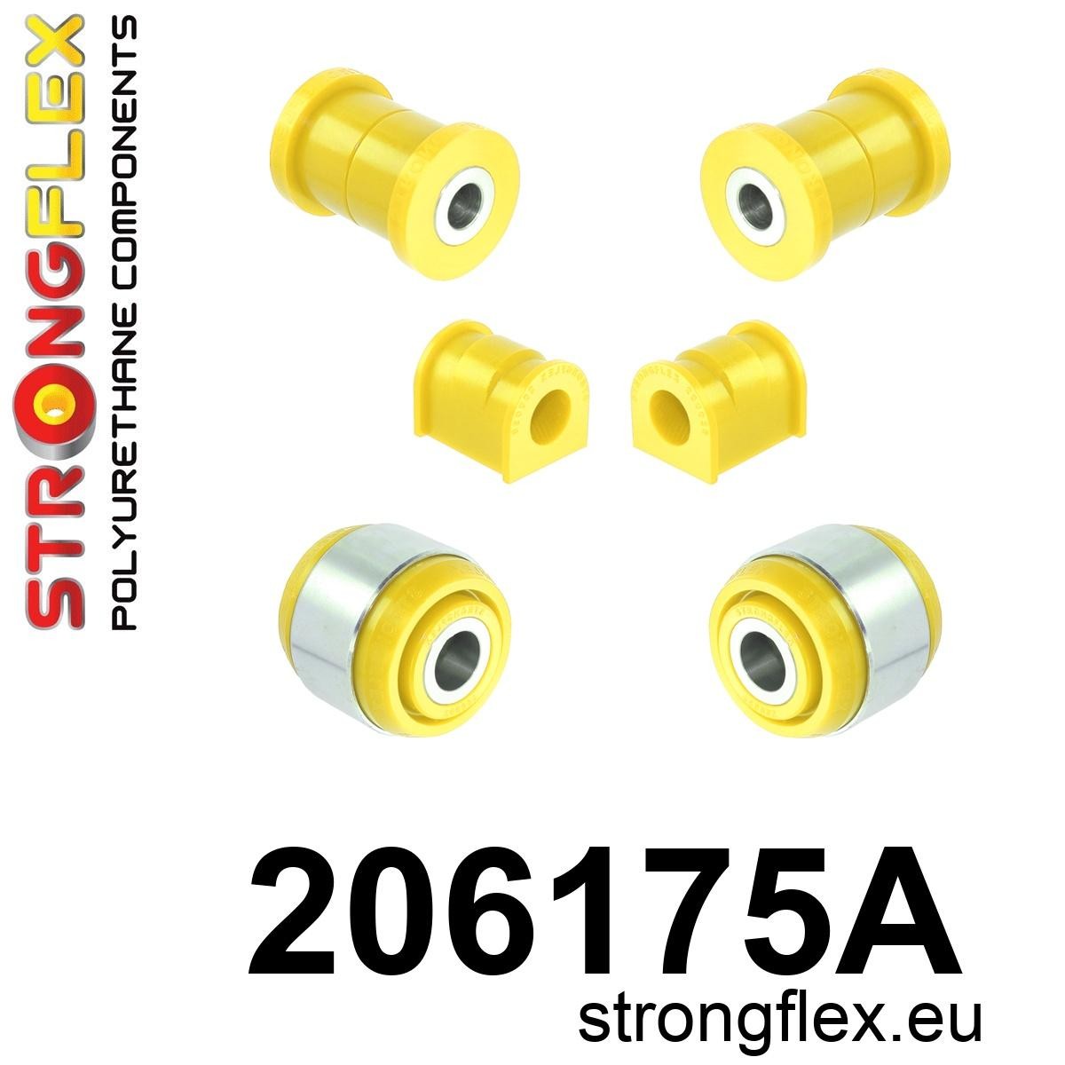 206175A Front suspension bush kit SPORT Sport (Yellow) Suzuki Swift RZ/AZ VI 17-24
