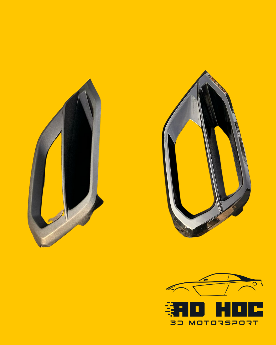 Mascherine con canard frontali per ford fiesta ST/STline MK8