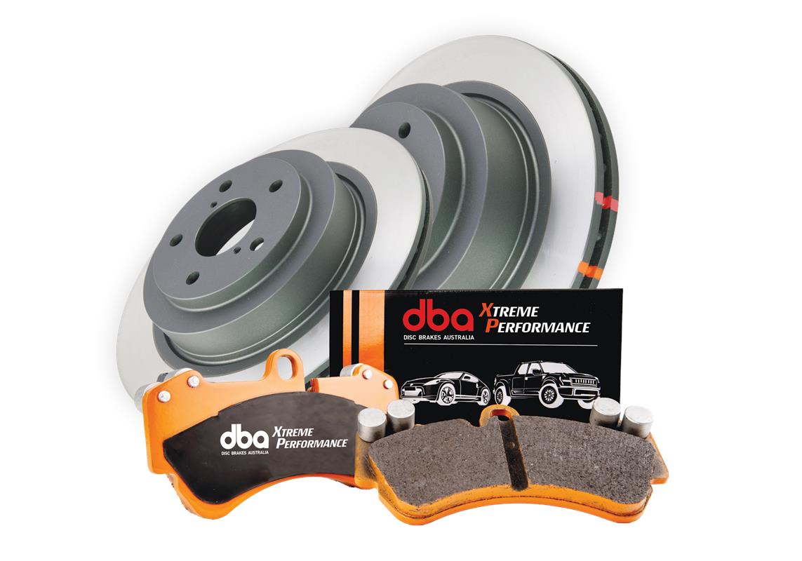 DBA DBA4650-1491XP - Brake Kit - 4000 Series Plain & Xtreme Performance Brake Pads (2x DBA4650 + DB1491XP)