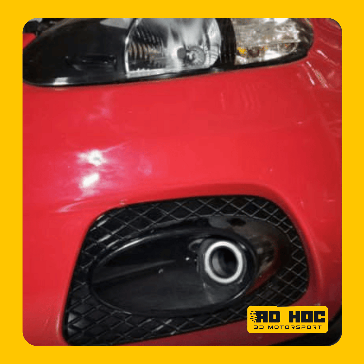 Convogliatore fendinebbia aria freni / aspirazione Abarth punto ad hoc 3d motorsport