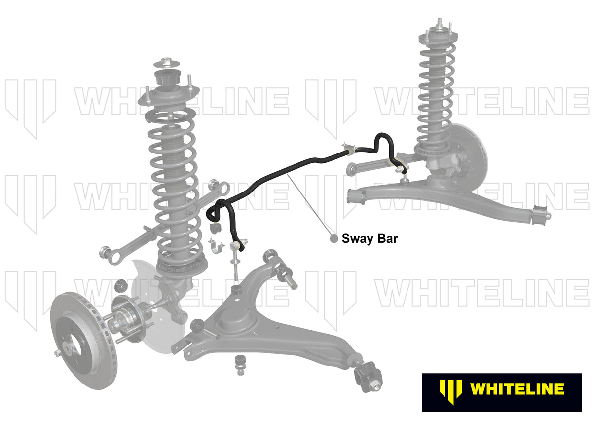 BBR34X - Sway Bar - 18mm Non Adjustable