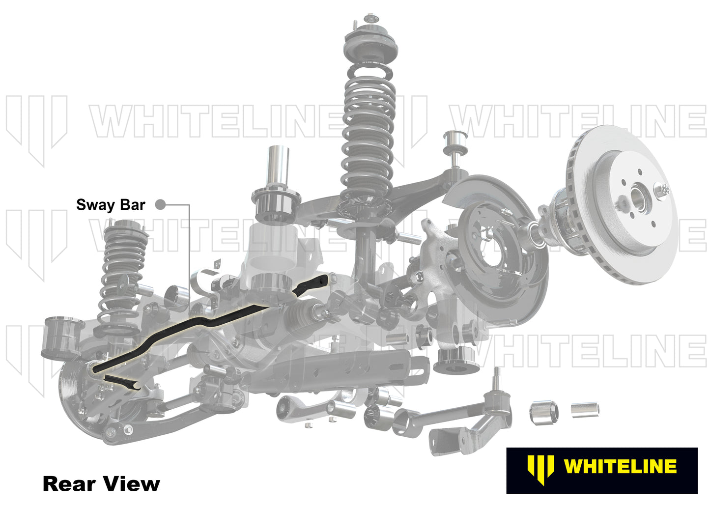 BHR67Z - Sway Bar - 24mm 2 Point Adjustable