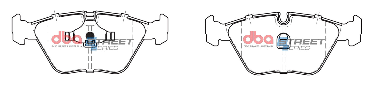 DBA DB1131SS - Brake Pads Street Series Ceramic | Front Axle