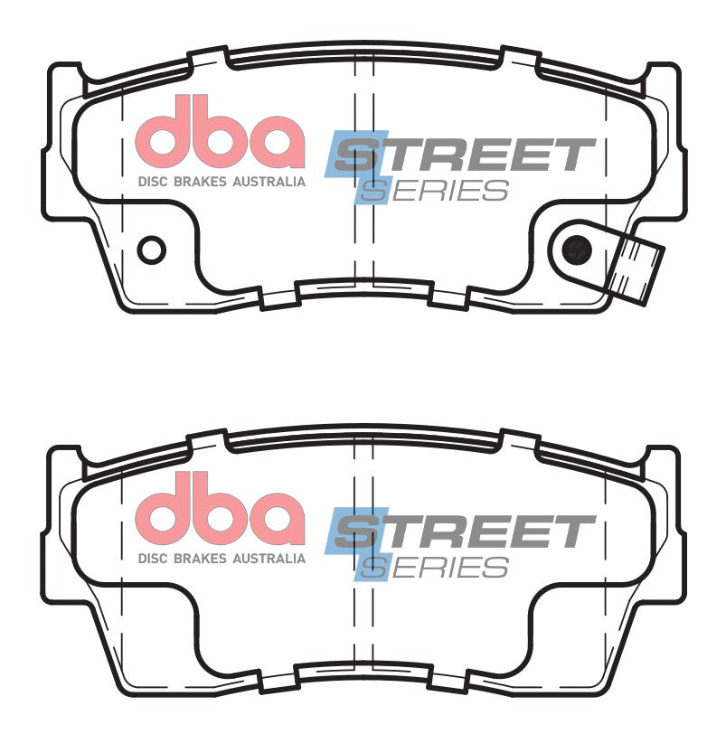 DBA DB1134SS - Brake Pads Street Series Ceramic | Front Axle