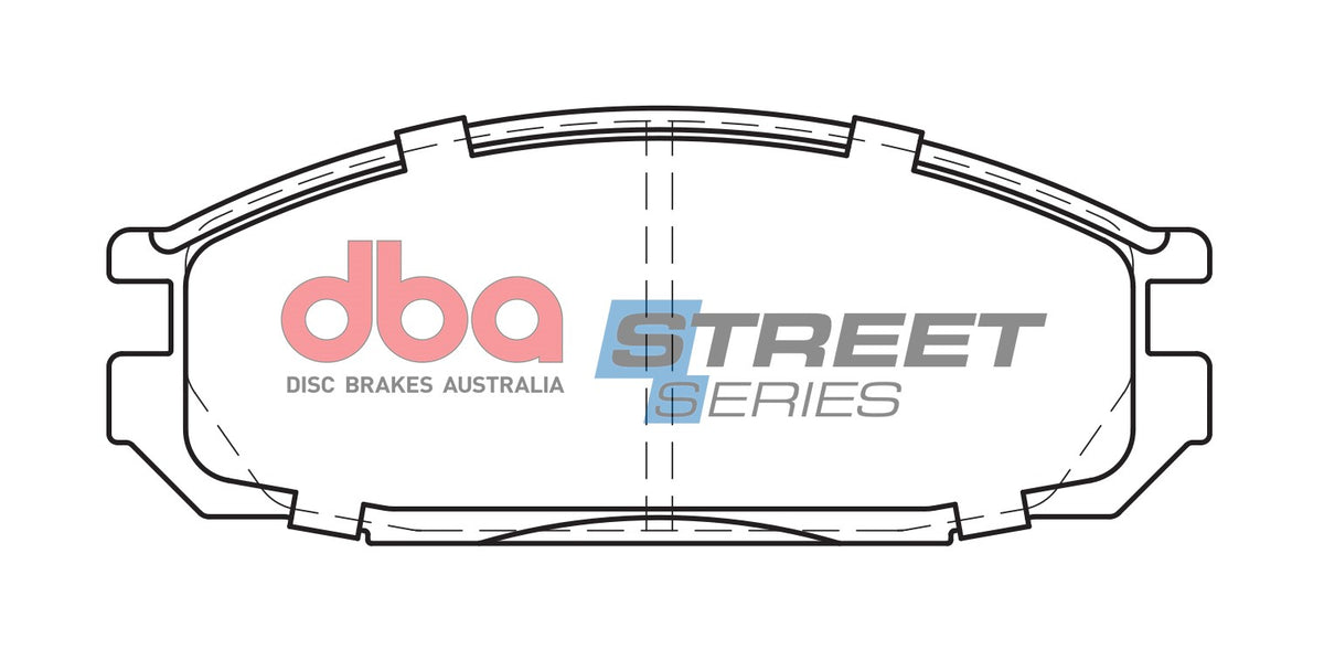 DBA DB1146SS - Brake Pads Street Series Ceramic | Rear Axle