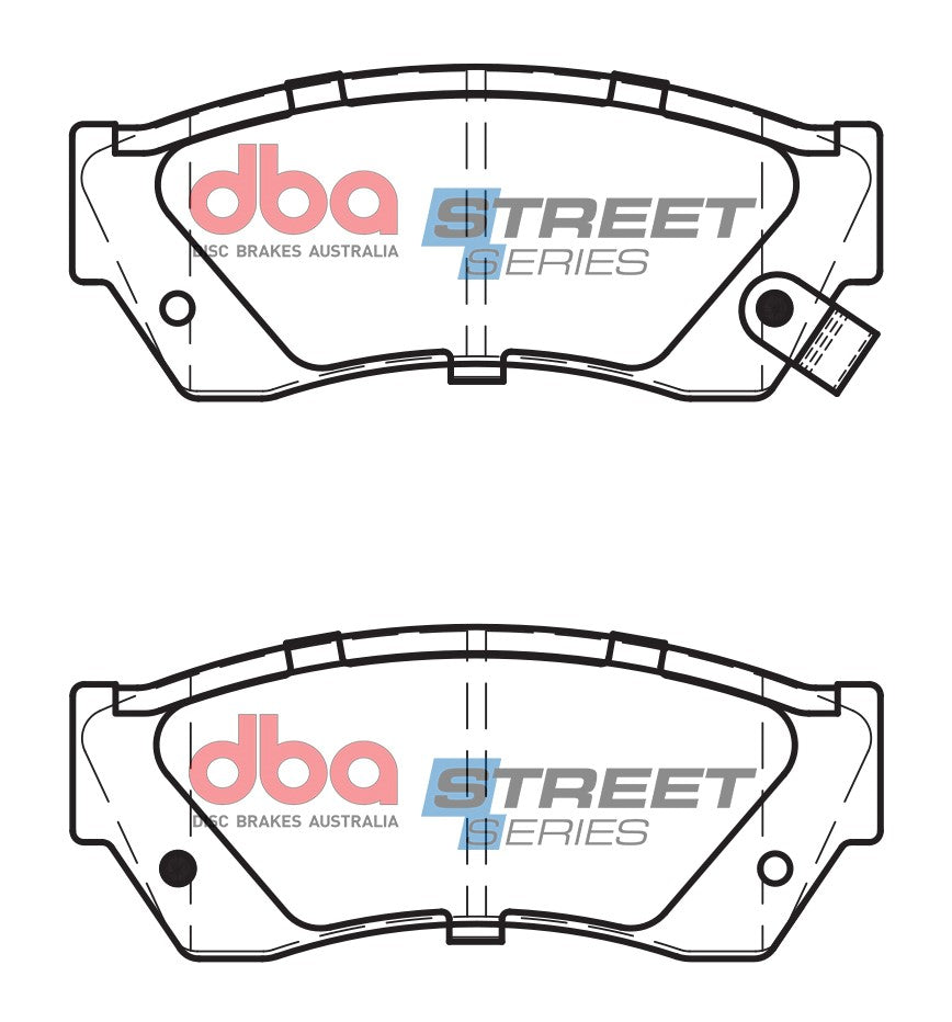 DBA DB1155SS - Brake Pads Street Series Ceramic | Front Axle