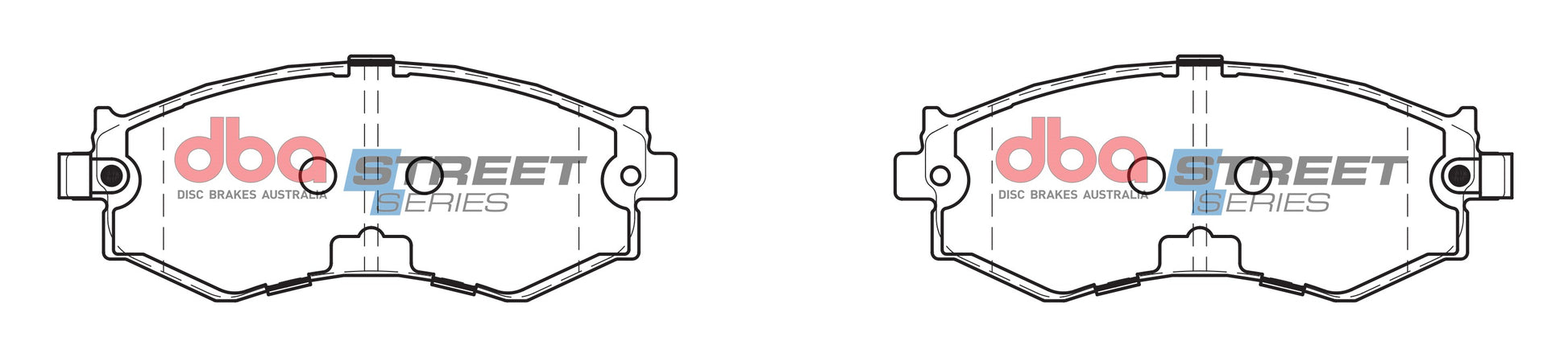 DBA DB1165SS - Brake Pads Street Series Ceramic | Front Axle