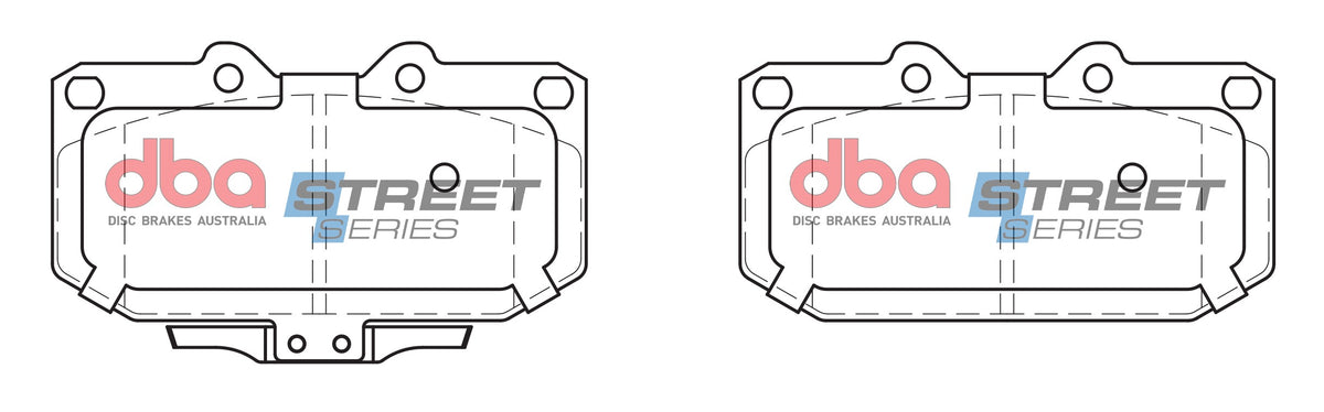 DBA DB1170SS - Brake Pads Street Series Ceramic | Front Axle
