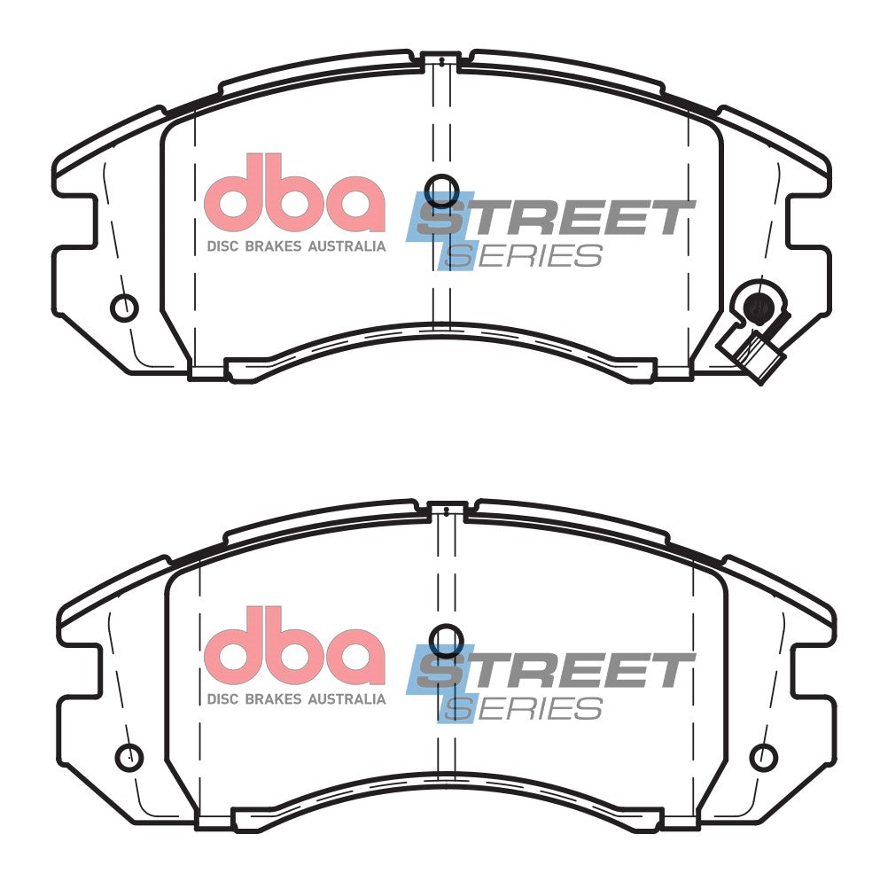 DBA DB1185SS - Brake Pads Street Series Ceramic | Front Axle