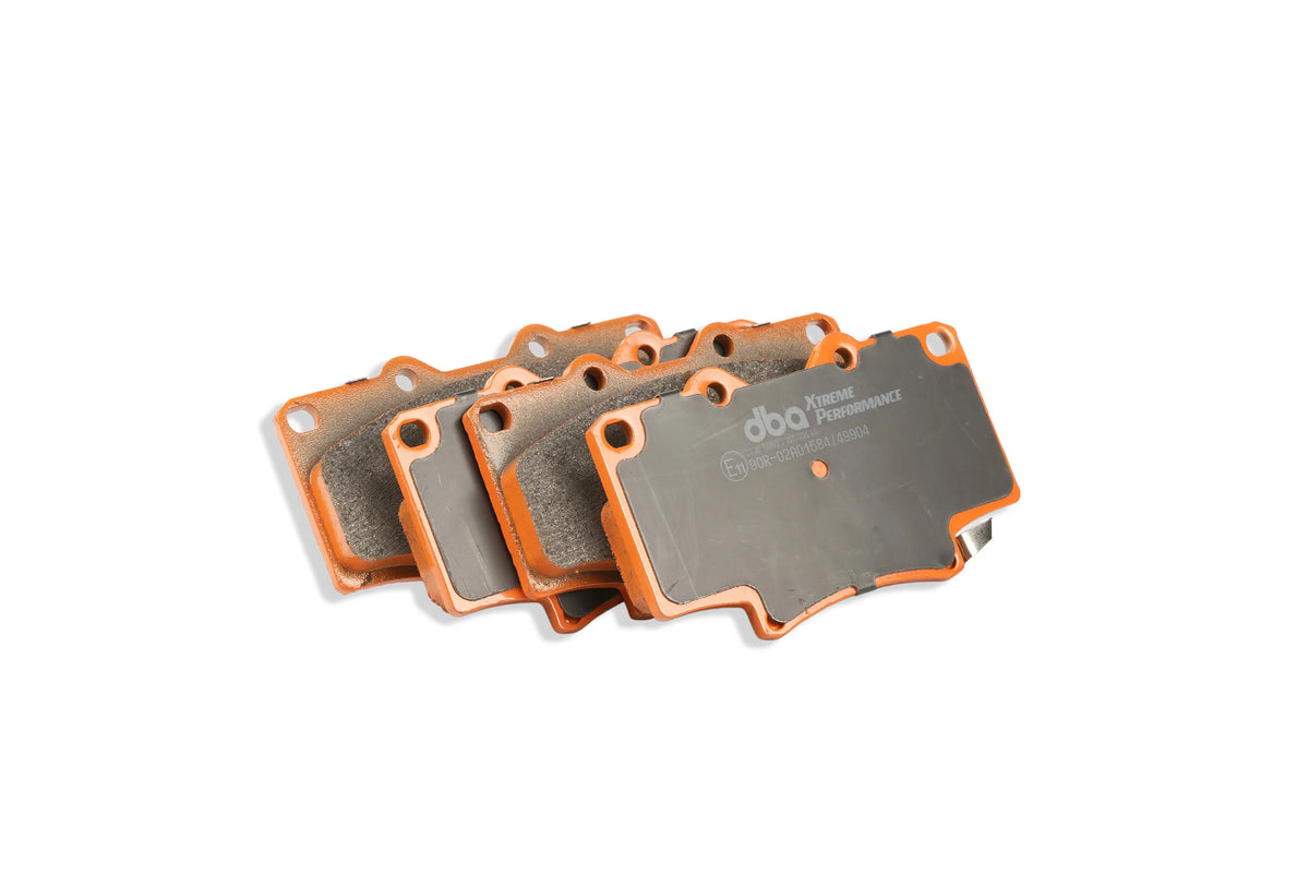 DBA DBA4784S-1199XP - Brake Kit - 4000 Series T3 Slotted & Xtreme Performance Brake Pads (2x DBA4784S + DB1199XP)