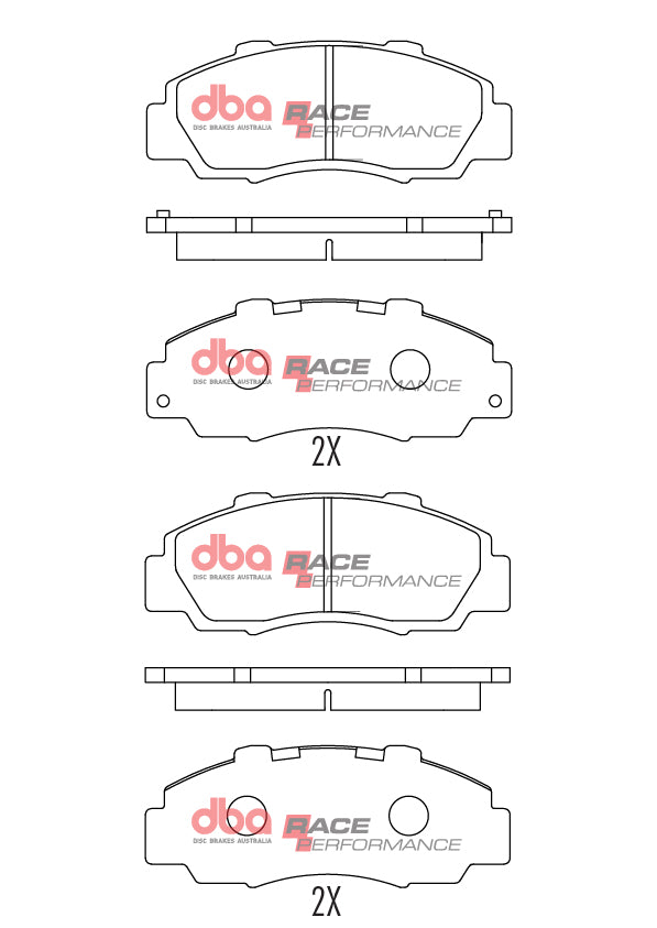 DBA DB1206RP - Brake Pads Race Performance