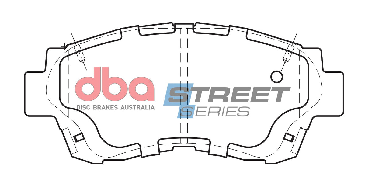 DBA DB1209SS - Brake Pads Street Series Ceramic | Front Axle