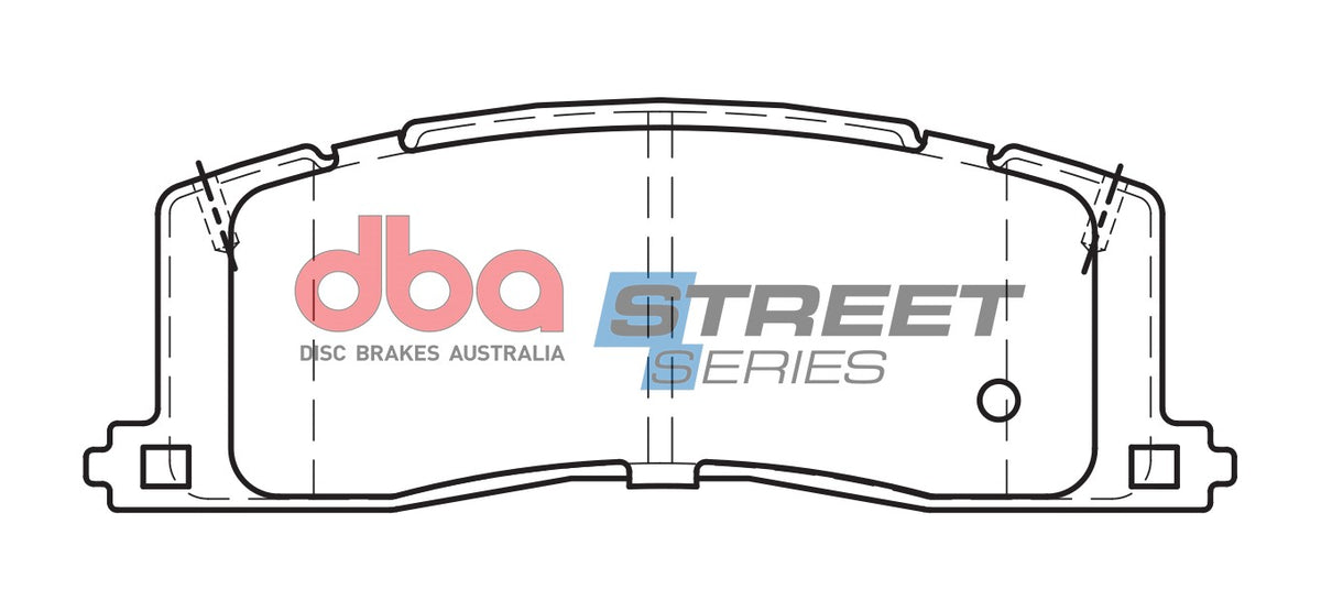 DBA DB1213SS - Brake Pads Street Series Ceramic | Rear Axle