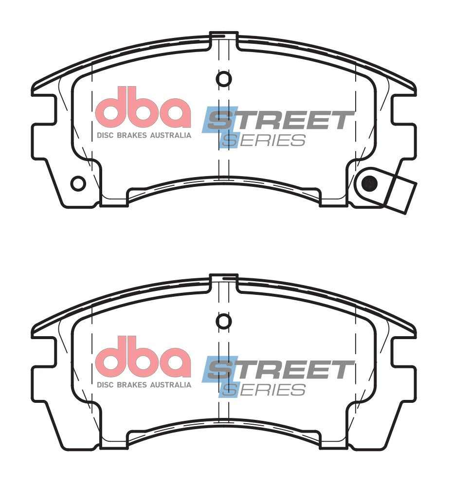 DBA DB1216SS - Brake Pads Street Series Ceramic | Front Axle