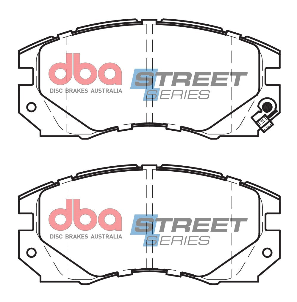 DBA DB1219SS - Brake Pads Street Series Ceramic | Front Axle