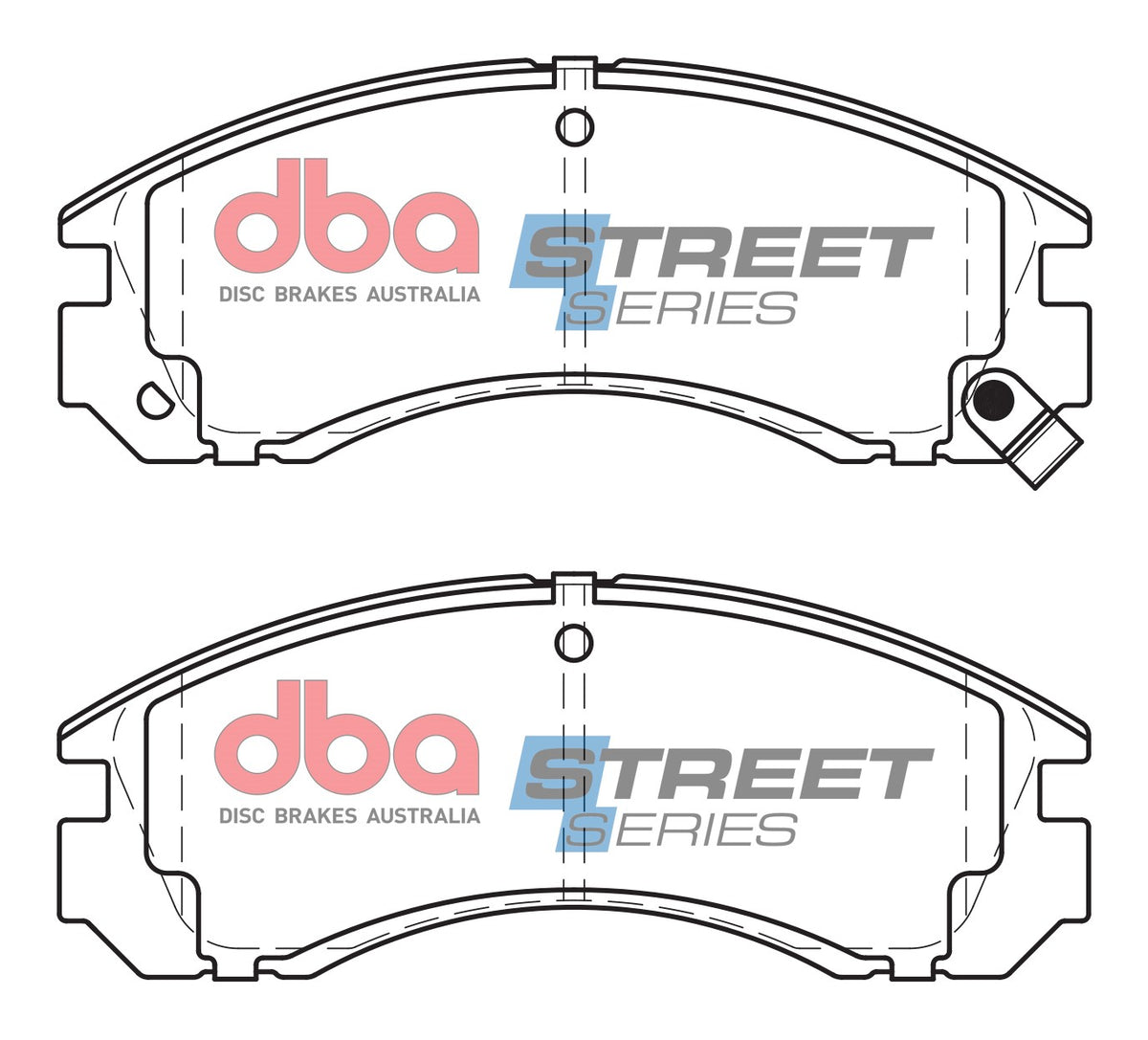 DBA DB1223SS - Brake Pads Street Series Ceramic | Front Axle