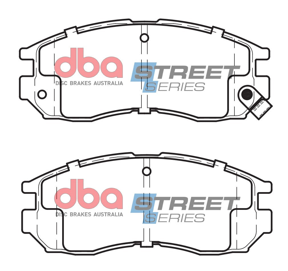 DBA DB1249SS - Brake Pads Street Series Ceramic | Front Axle