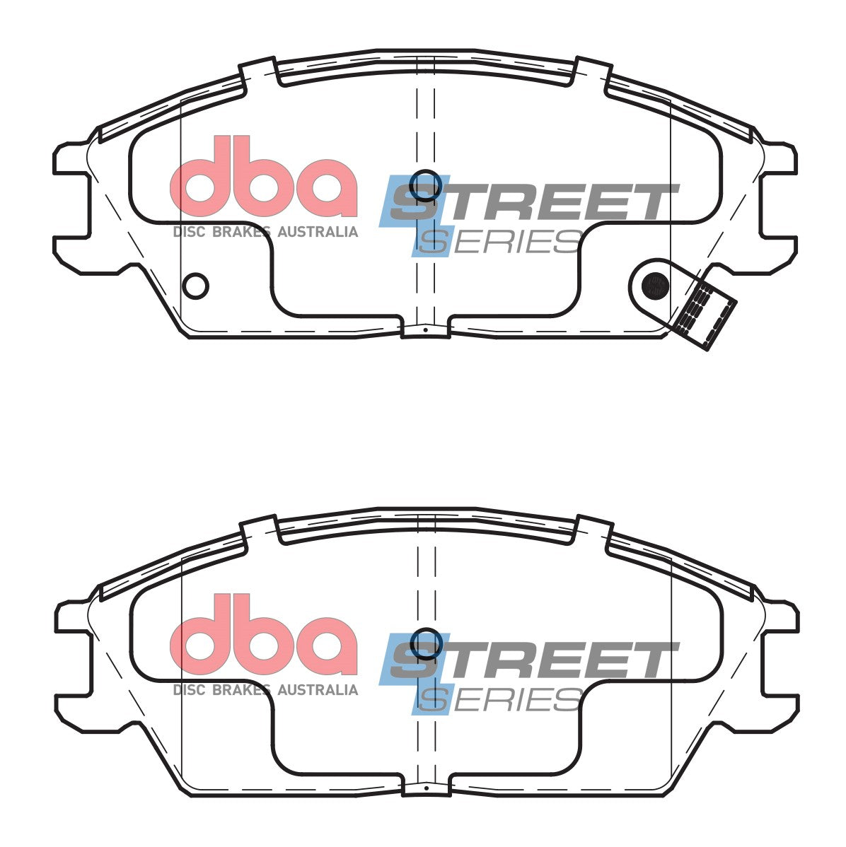 DBA DB1252SS - Brake Pads Street Series Ceramic | Front Axle