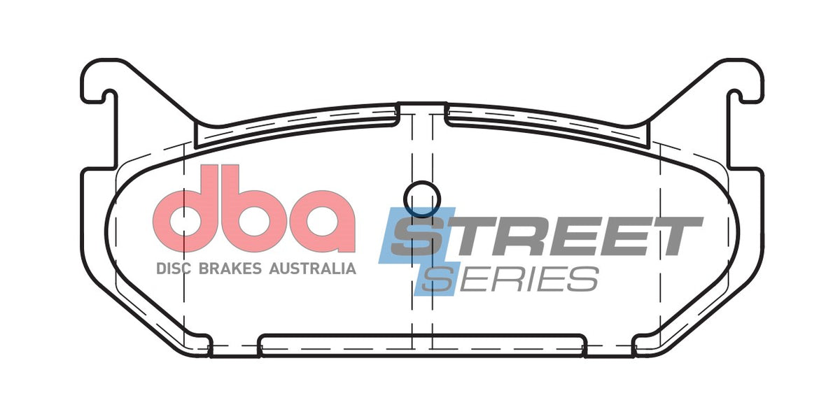 DBA DB1254SS - Brake Pads Street Series Ceramic | Rear Axle
