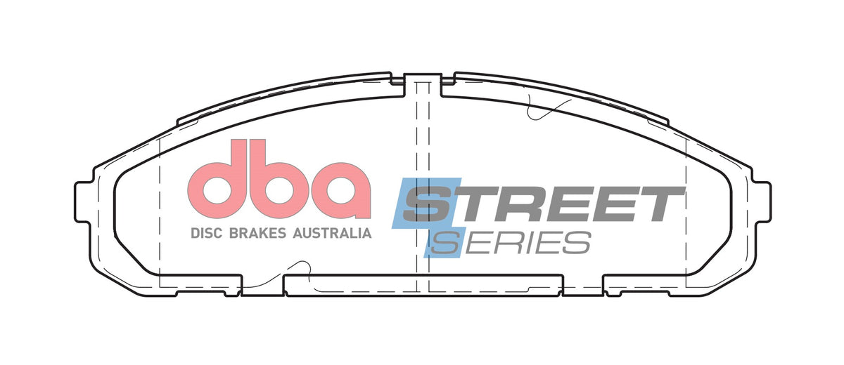 DBA DB1257SS - Brake Pads Street Series Ceramic | Front Axle