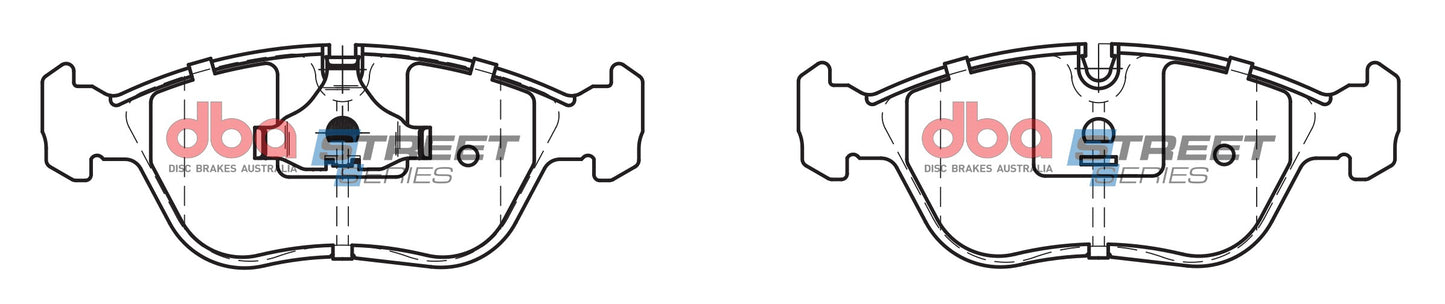 DBA DB1261SS - Brake Pads Street Series Ceramic | Front Axle