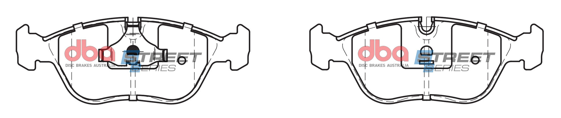 DBA DB1261SS - Brake Pads Street Series Ceramic | Front Axle