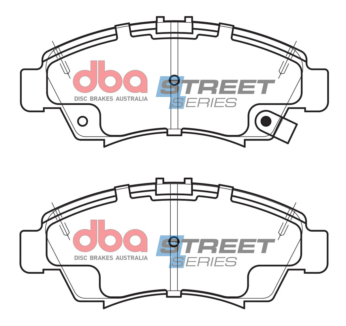 DBA DB1262SS - Brake Pads Street Series Ceramic | Front Axle