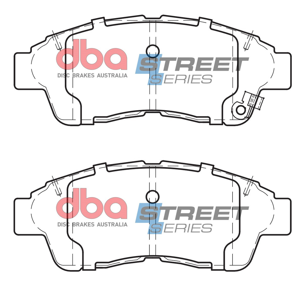 DBA DB1267SS - Brake Pads Street Series Ceramic | Front Axle