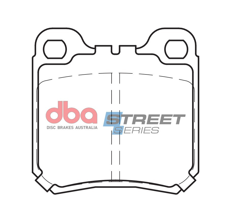 DBA DB1273SS - Brake Pads Street Series Ceramic | Rear Axle